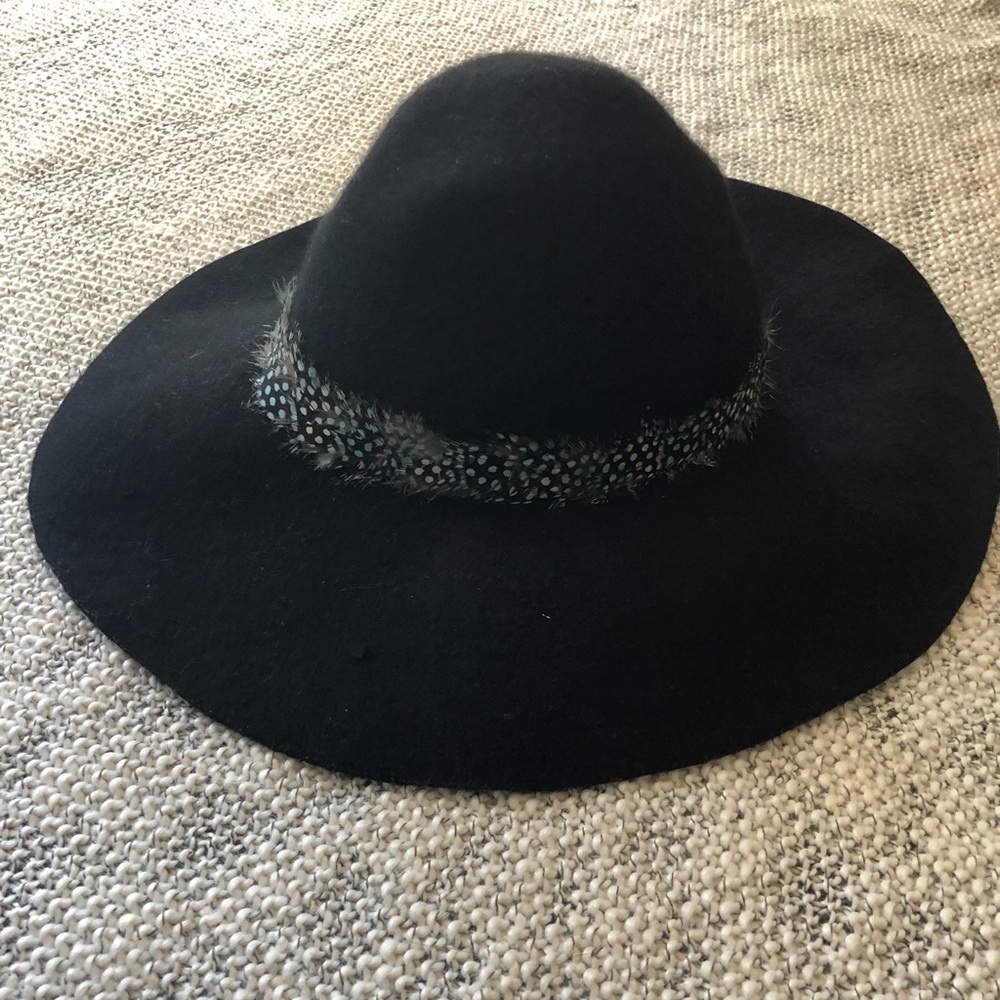 Black American Eagle floppy hat